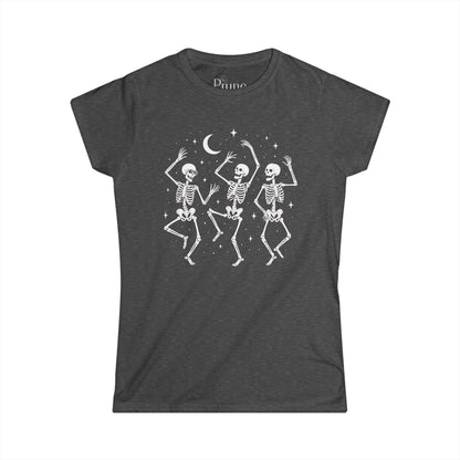 Midnight Bones and Boogie Tee - Women's Cut Fitted Tee