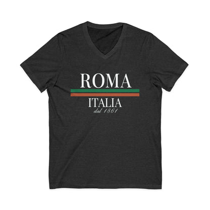 Roma Italia - Short Sleeve V Neck