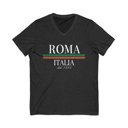 Roma Italia - Short Sleeve V Neck