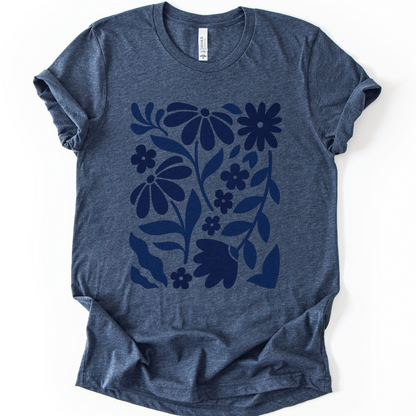 A Life In Bloom - Bella Canvas Super Soft Fitted T Shirt