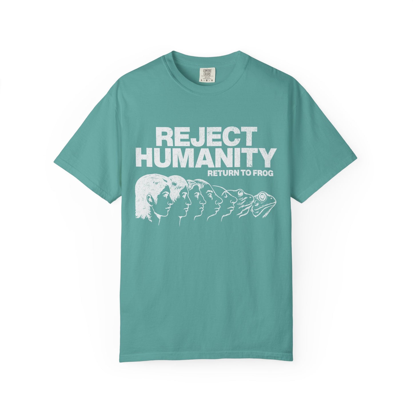 Reject Humanity -  Relaxed Fit Vintage Wash T Shirt