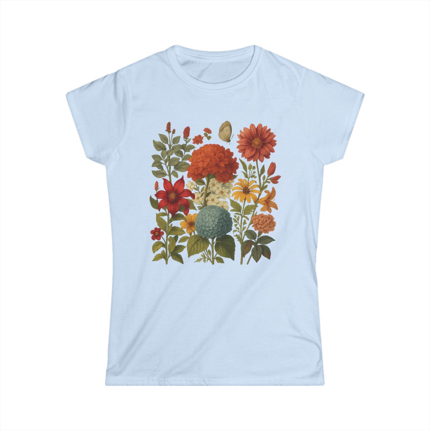 Hydrangea Bloom - Women's Softstyle Tee