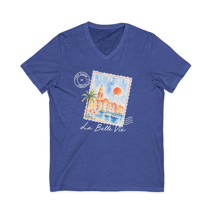 St Tropez - Short Sleeve V Neck