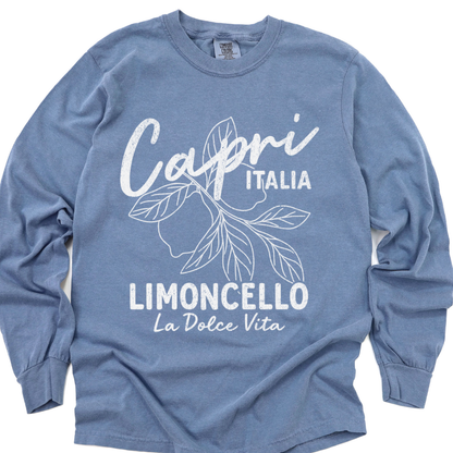 Capri - Comfort Colors Premium Long Sleeve T Shirt