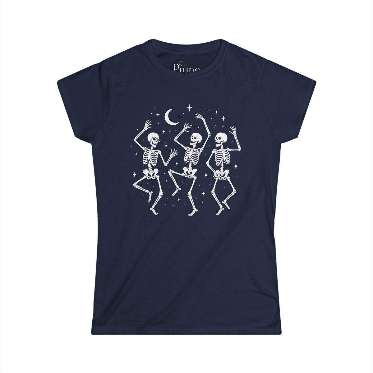 Midnight Bones and Boogie Tee - Women's Cut Fitted Tee