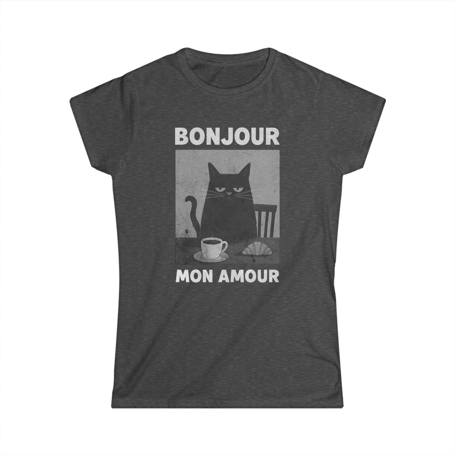 Bonjour Mon Amour - Women's Softstyle Tee
