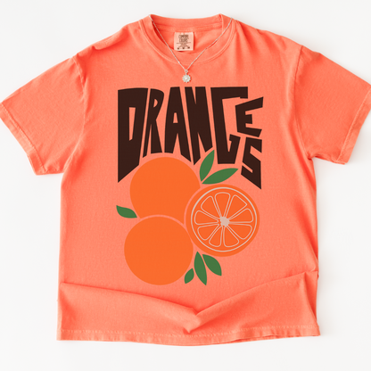Oranges -  Comfort Colors Relaxed Fit Premium T Shirt