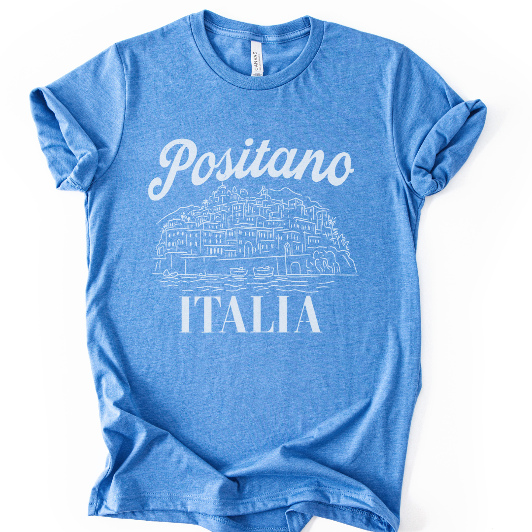 Positano - Bella Canvas Super Soft Fitted T Shirt