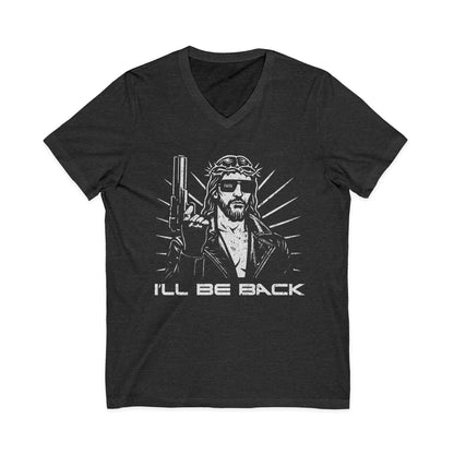 I'll Be Back  - Short Sleeve V Neck