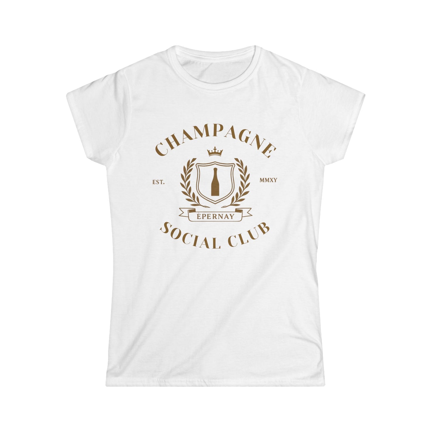 Champagne Social Club - Women's Softstyle Tee