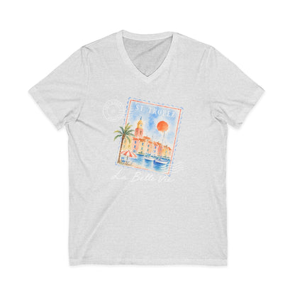 St Tropez - Short Sleeve V Neck