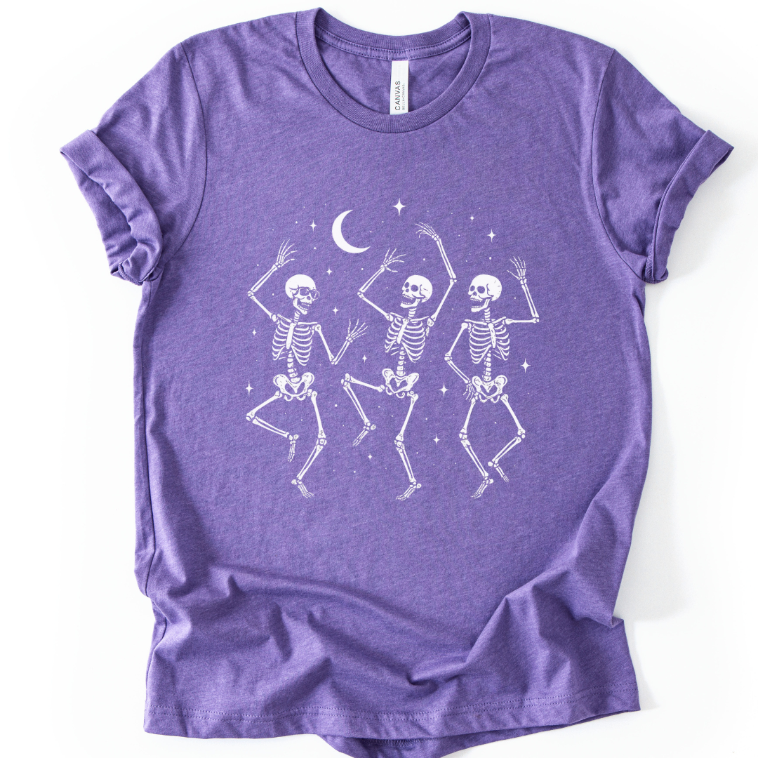Midnight Bones & Boogie- Bella Canvas Super Soft Fitted T Shirt