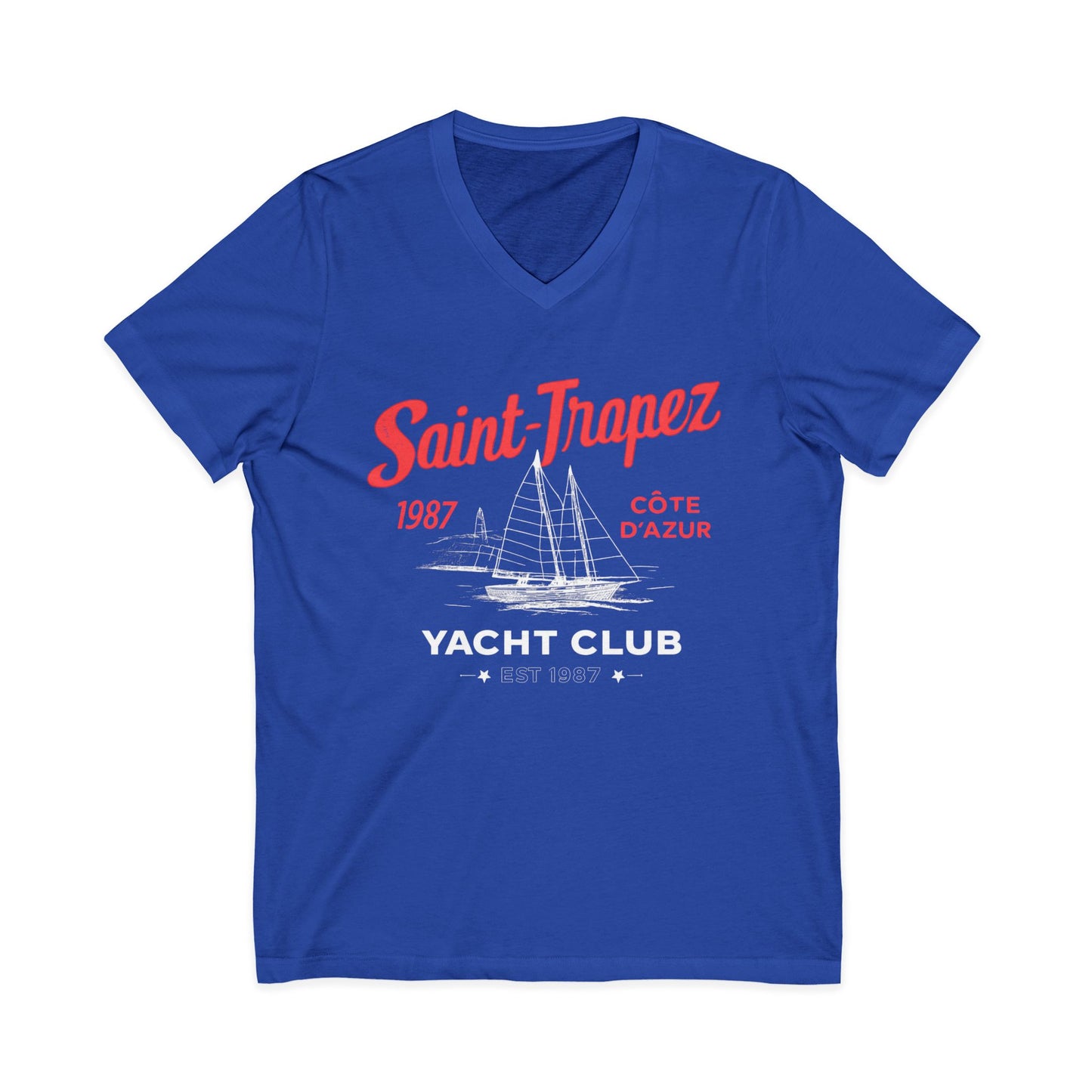 Saint Tropez Yacht Club - Short Sleeve V Neck