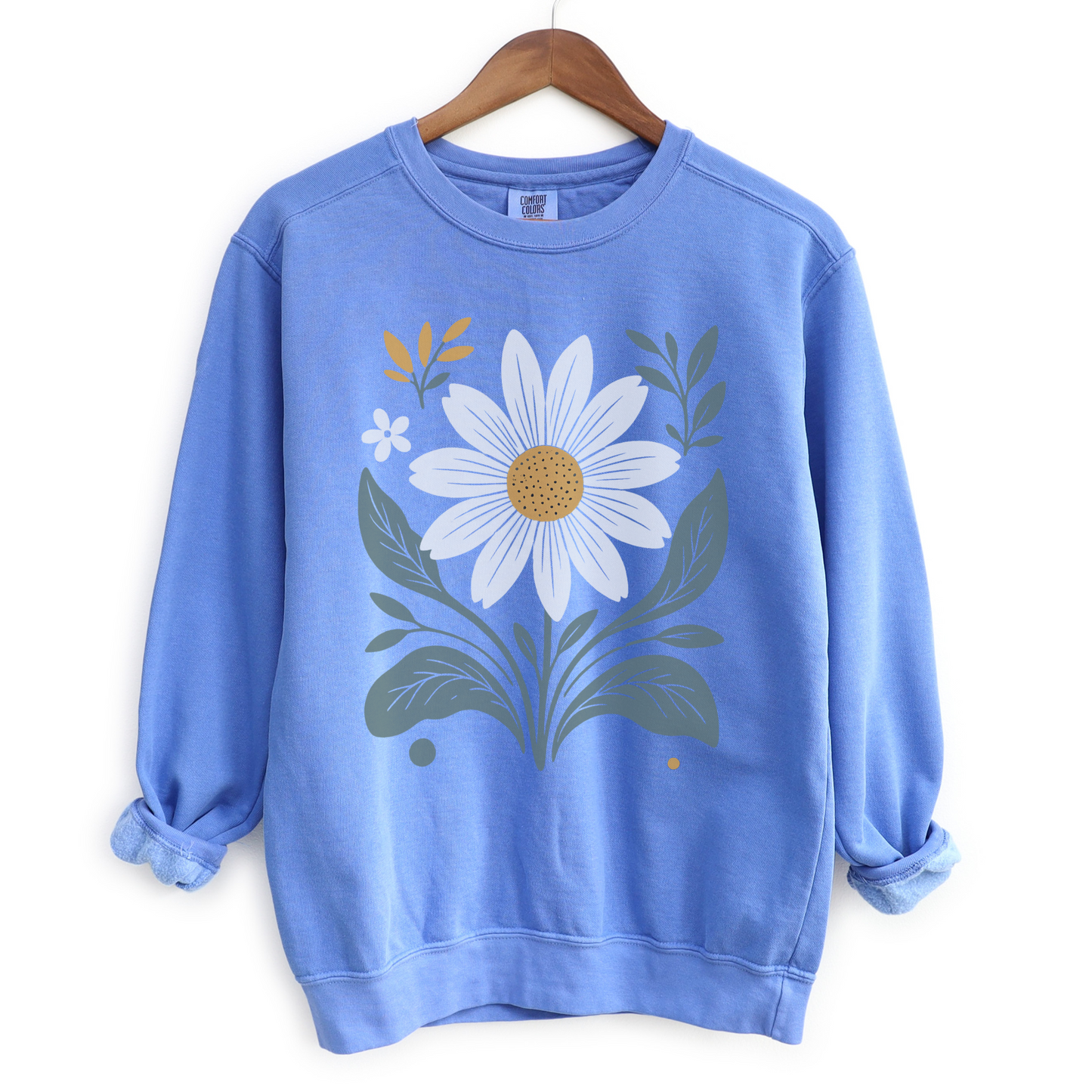 Daisy Days - Comfort Colors Premium Heavyweight Sweatshirt