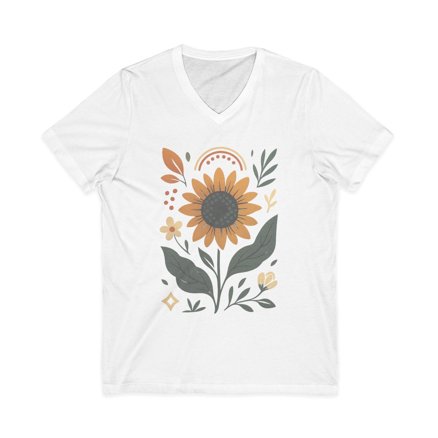 Sunflower - Short Sleeve V Neck