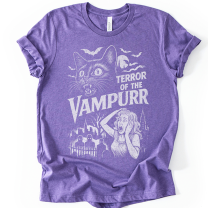 Terror Of The Vampurr - Bella Canvas Super Soft Fitted T Shirt