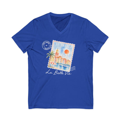 St Tropez - Short Sleeve V Neck