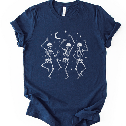 Midnight Bones & Boogie- Bella Canvas Super Soft Fitted T Shirt