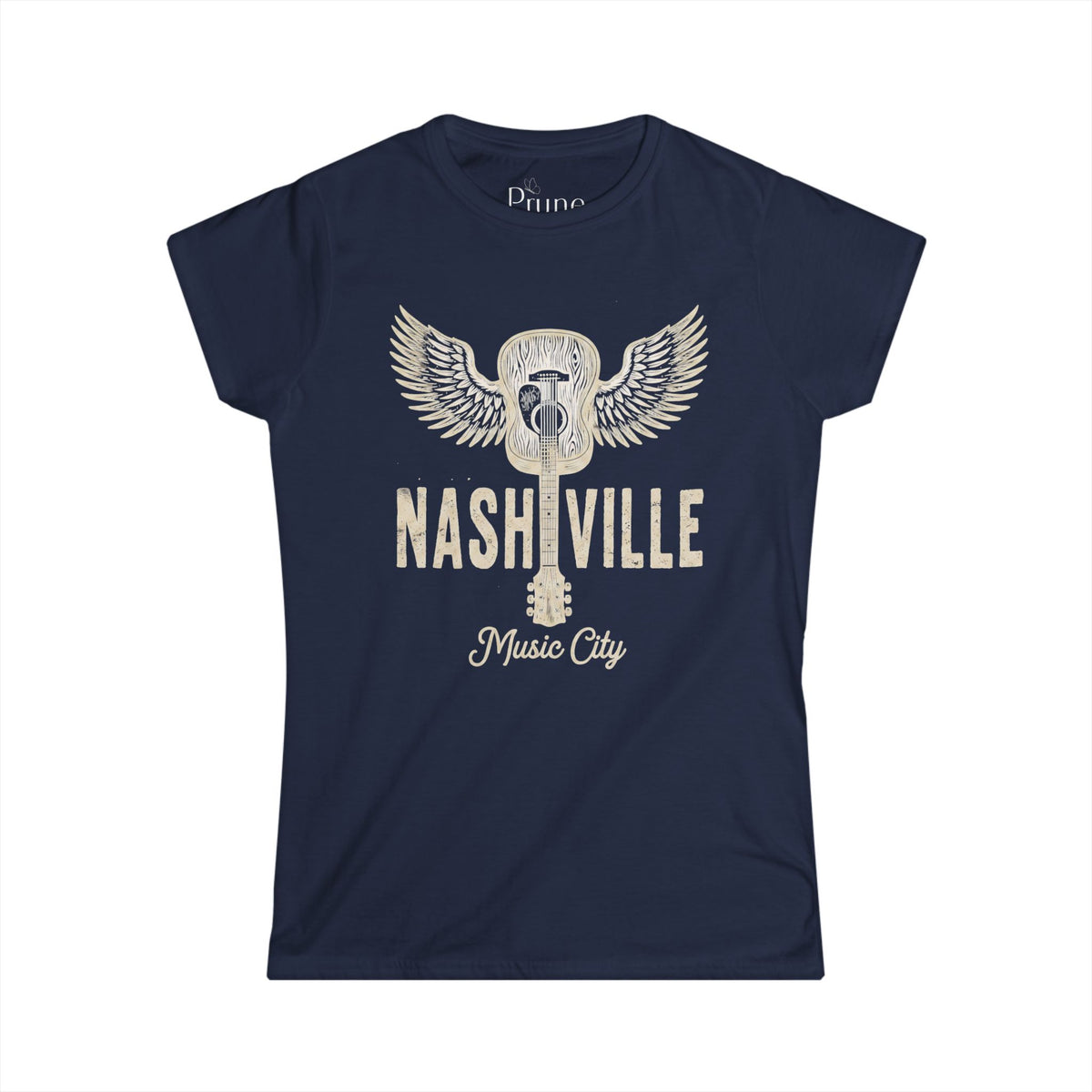 Nashville Music City  - Women's Cut Fitted Tee