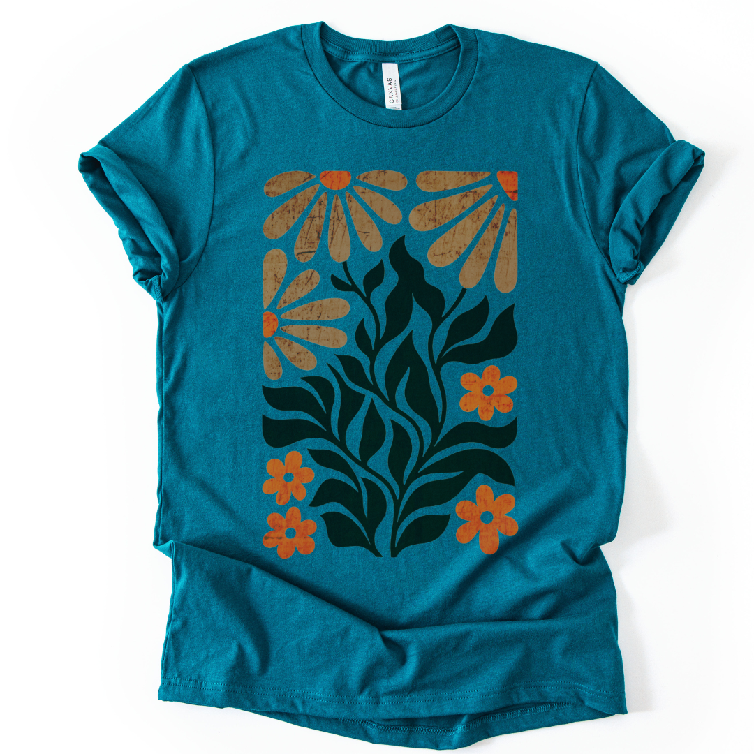 Wildlight Flora - Bella Canvas Super Soft Fitted T Shirt