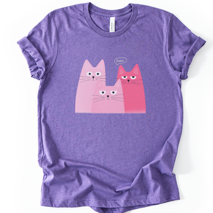 Meow - Bella Canvas Super Soft Fitted T Shirt