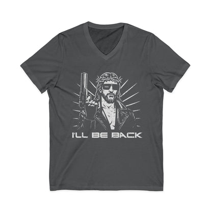 I'll Be Back  - Short Sleeve V Neck
