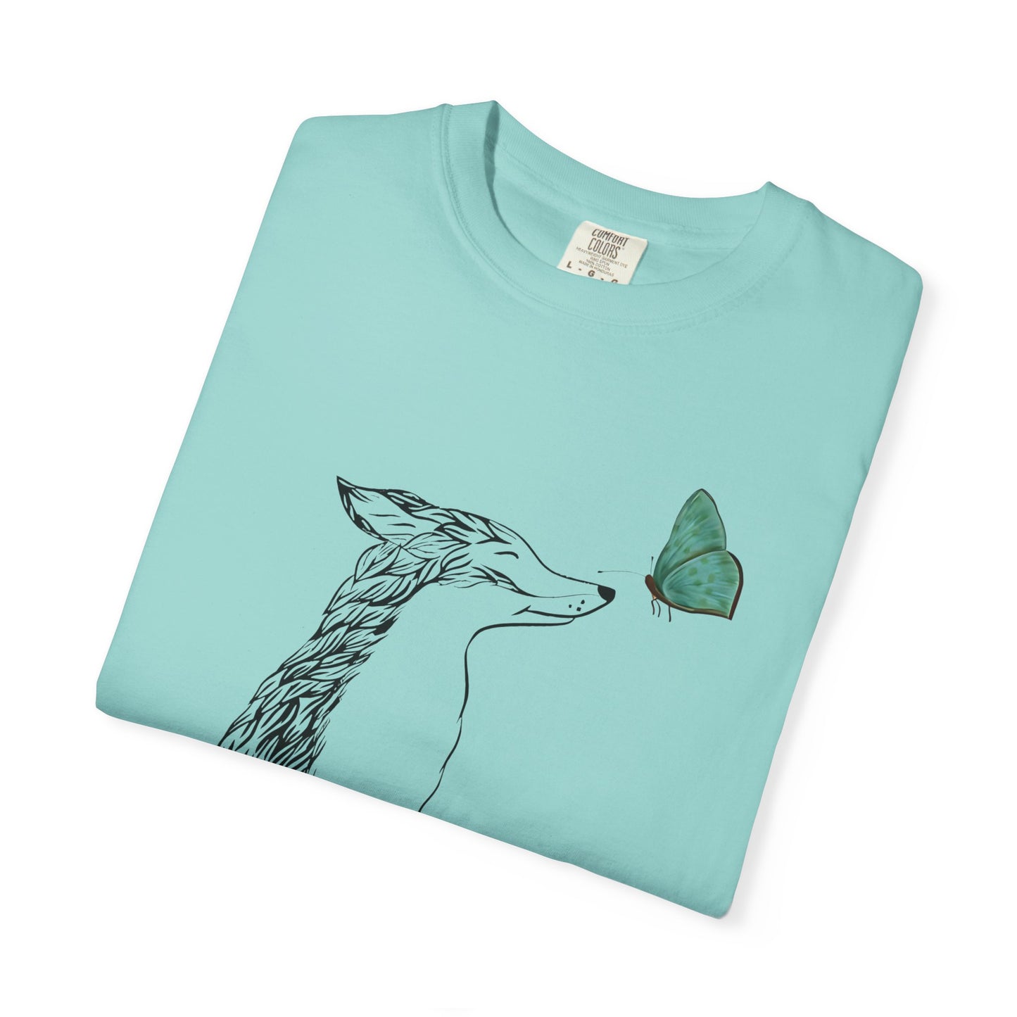 Fox & Butterfly - Comfort Colors Relaxed Fit Premium T Shirt