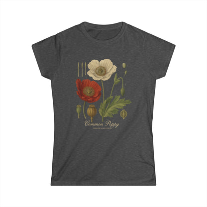 Common Poppy - Women's Softstyle Tee