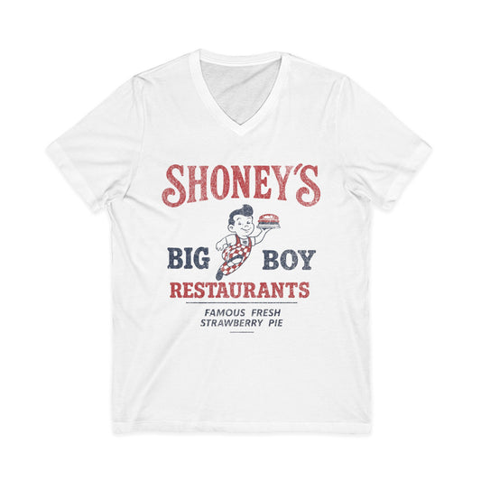 Shoney's Big Boy Restaurants - Short Sleeve V Neck