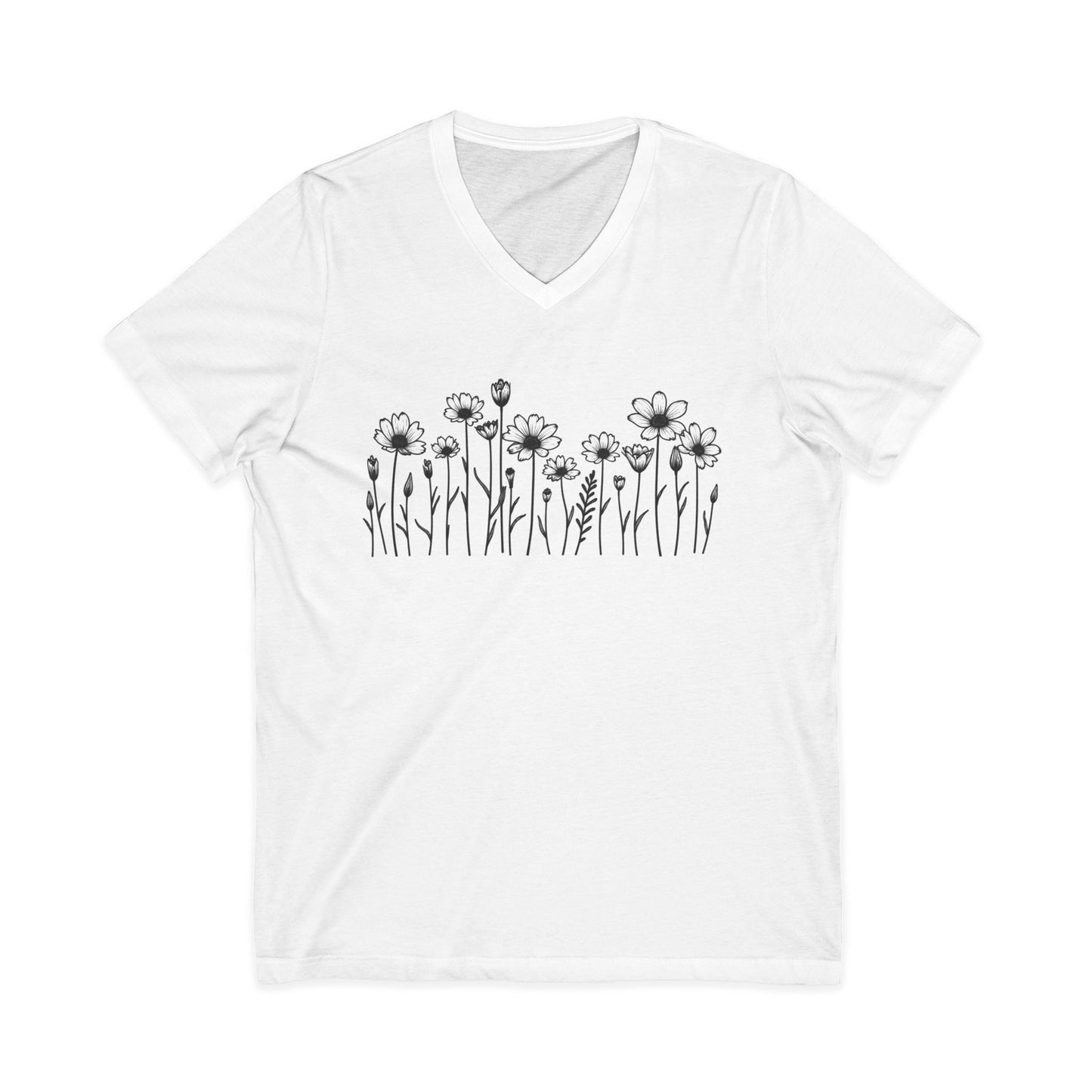 Daisy Chain - Short Sleeve V Neck