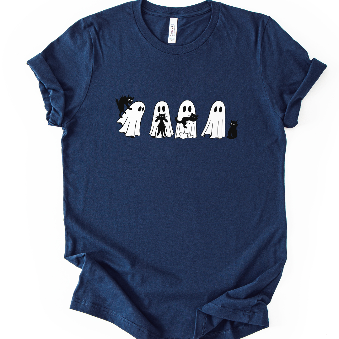 Scaredy Cats- Bella Canvas Super Soft Fitted T Shirt