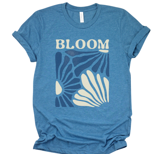 Bloom - Bella Canvas Super Soft Fitted T Shirt