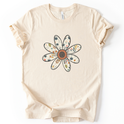 Daisy Doodle - Bella Canvas Super Soft Fitted T Shirt