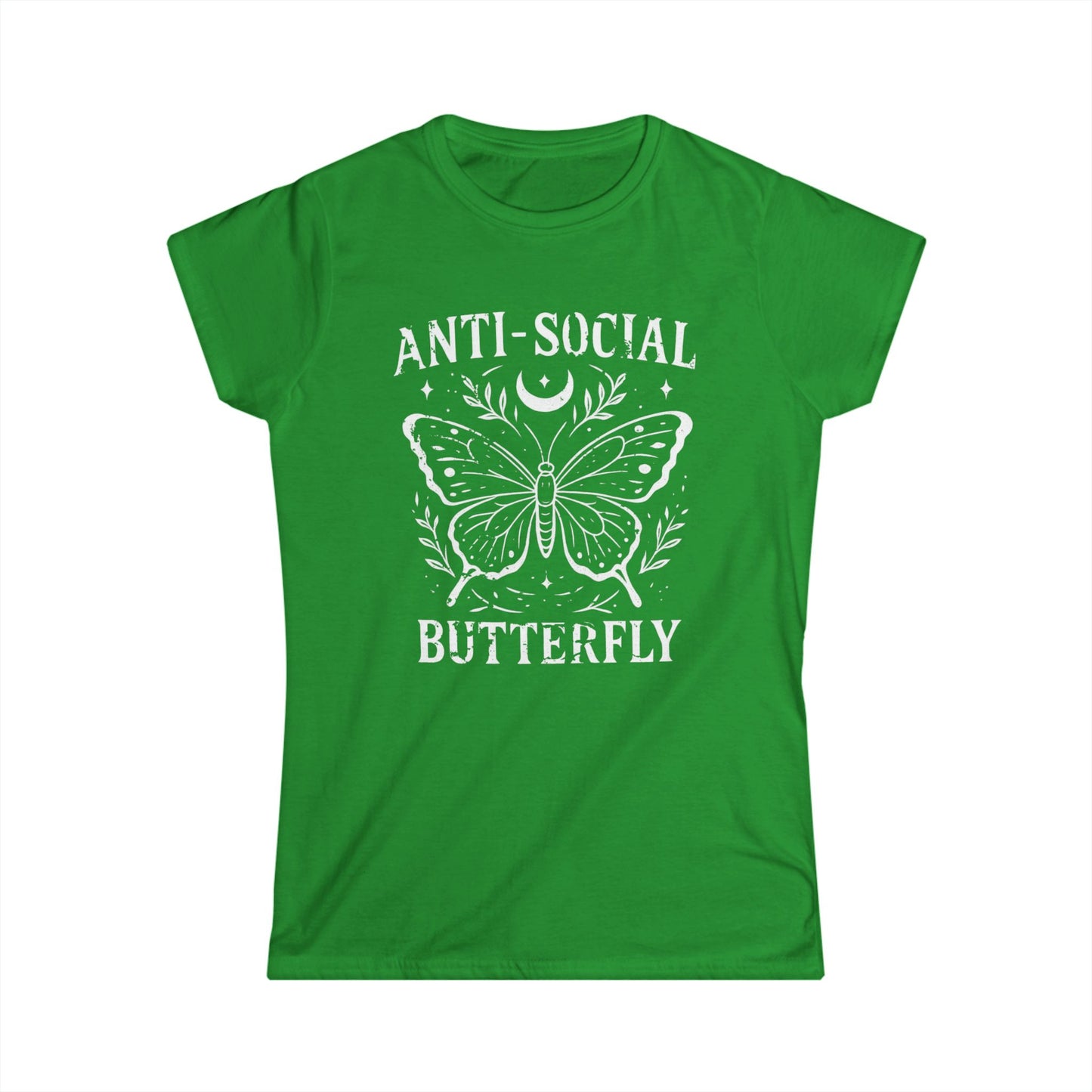 Anti-Social Butterfly - Women's Softstyle Tee