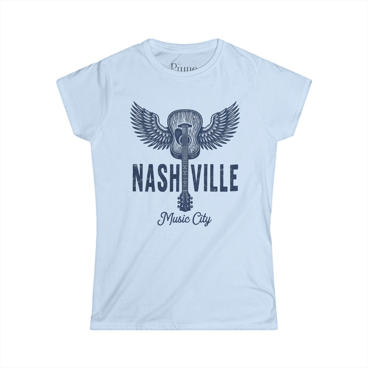 Nashville Music City  - Women's Cut Fitted Tee