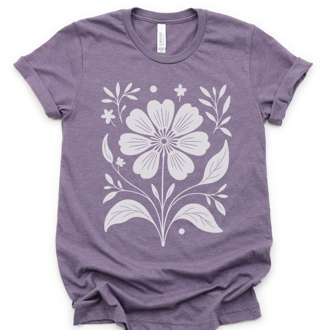 Petalis Blanco - Bella Canvas Super Soft Fitted T Shirt