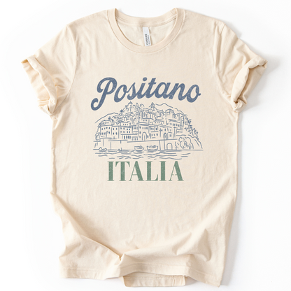 Positano - Bella Canvas Super Soft Fitted T Shirt