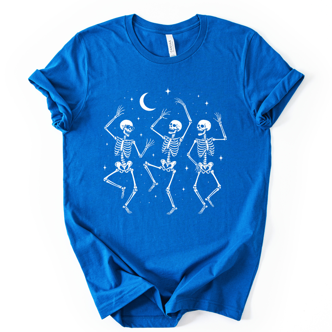 Midnight Bones & Boogie- Bella Canvas Super Soft Fitted T Shirt
