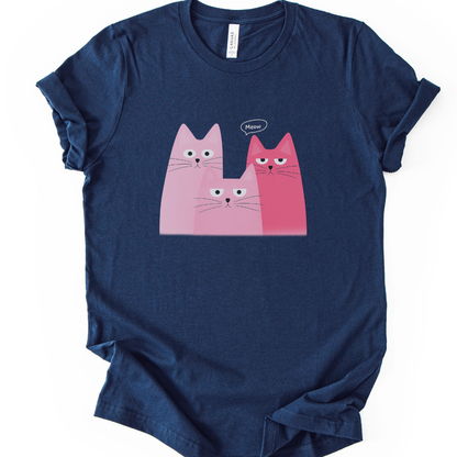 Meow - Bella Canvas Super Soft Fitted T Shirt