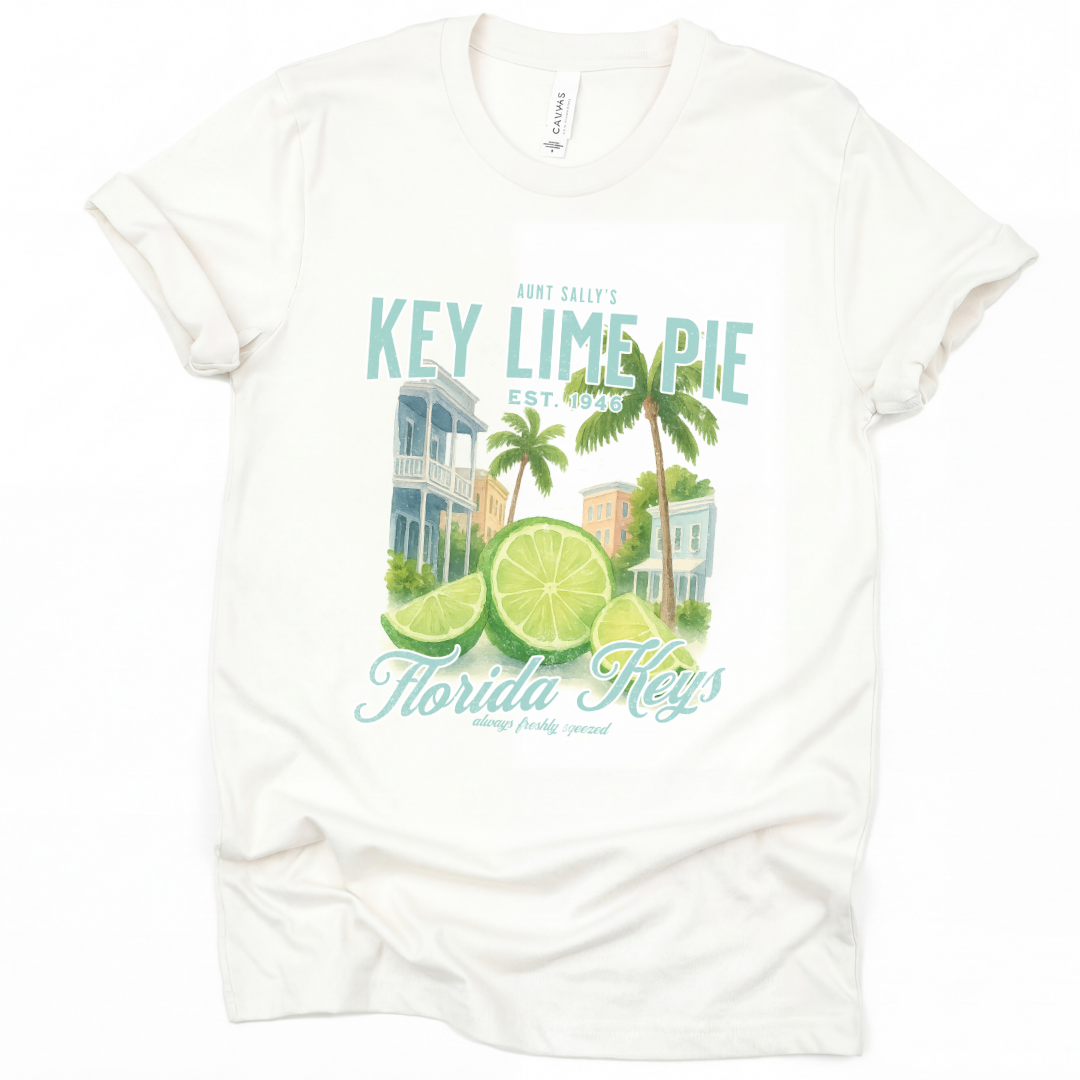 Aunt Sally's Key Lime Pie - Bella Canvas Super Soft Standard Fit T Shirt