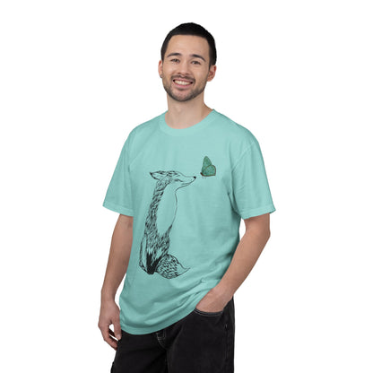 Fox & Butterfly - Comfort Colors Relaxed Fit Premium T Shirt