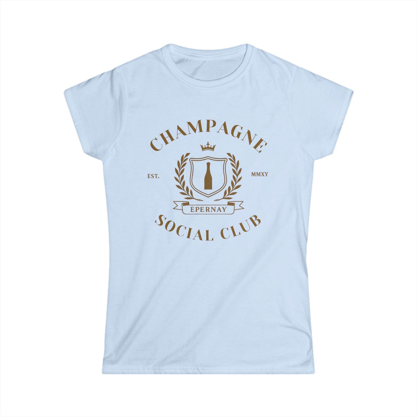 Champagne Social Club - Women's Softstyle Tee
