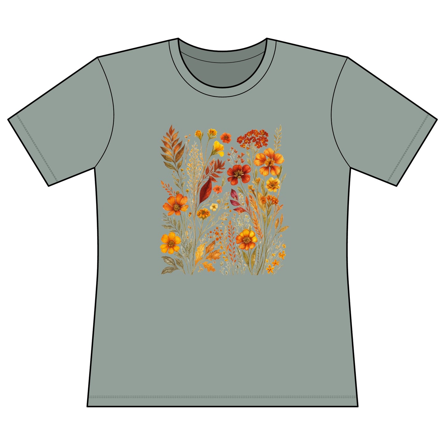 Autumn Floral - Super Soft Women's Cut