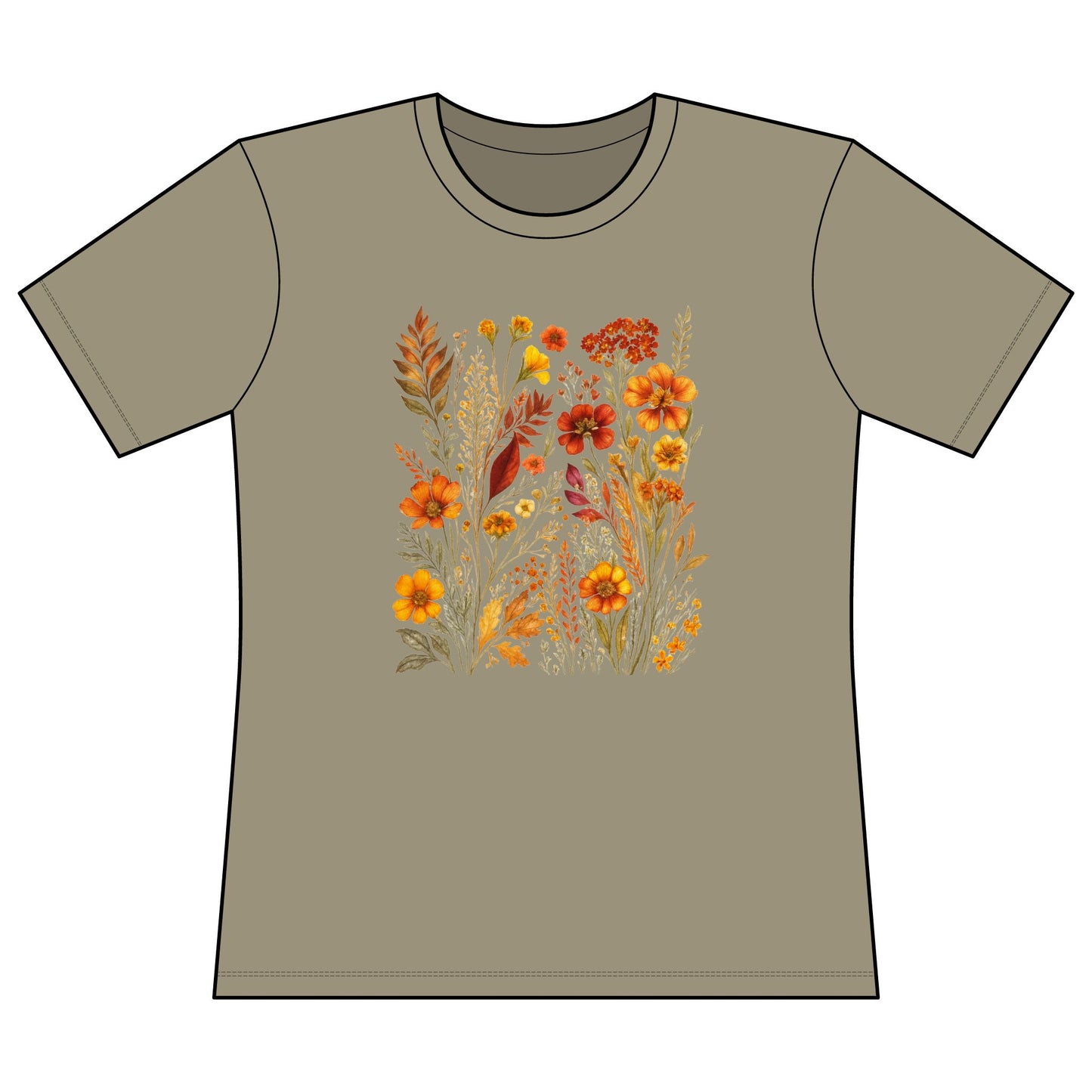 Autumn Floral - Super Soft Women's Cut