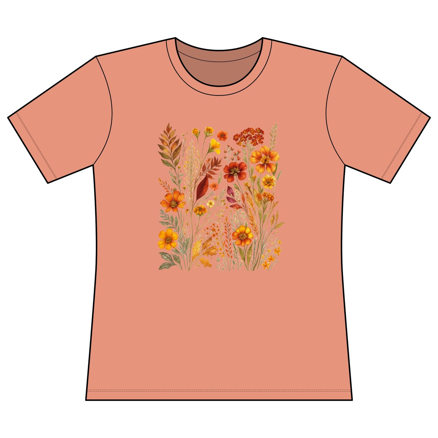 Autumn Floral - Super Soft Women's Cut