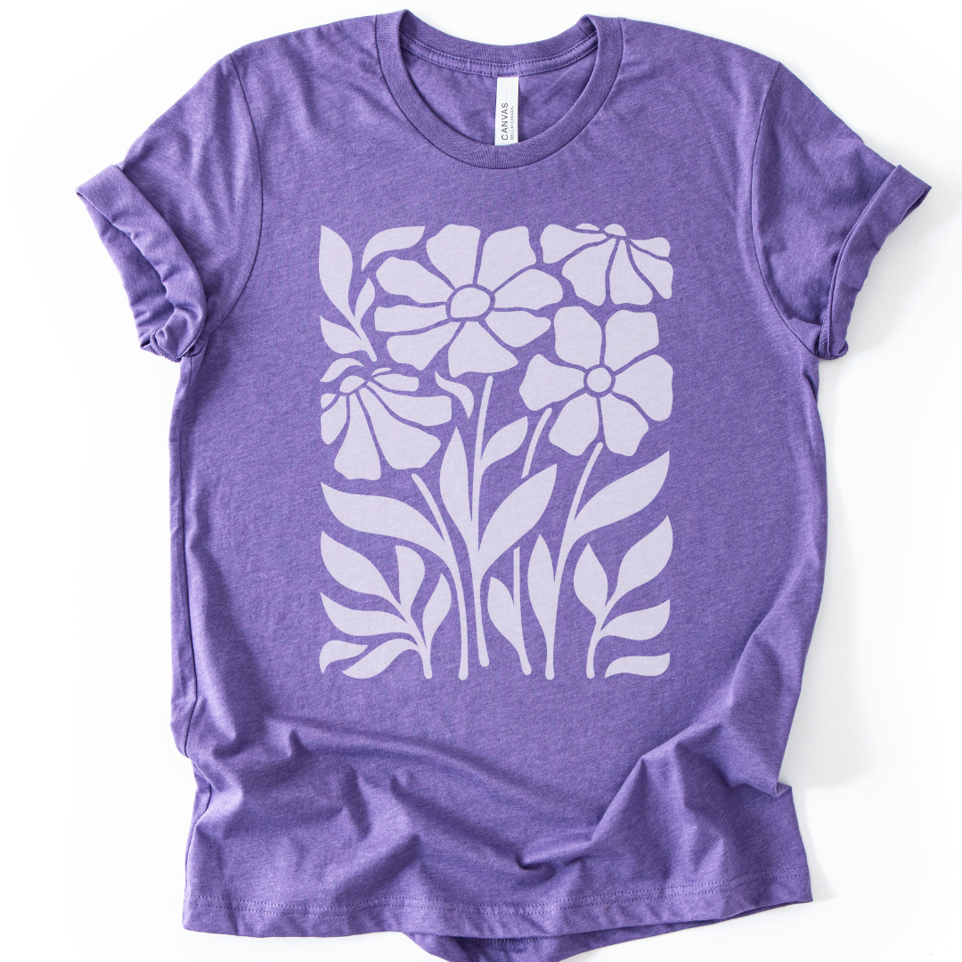 Petal And Thread- Bella Canvas Super Soft Fitted T Shirt