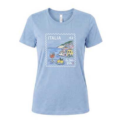 Postage From Positano - Women's Perfect Tee