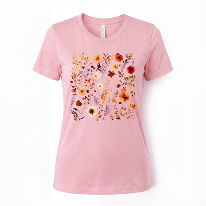 Autumn Boho Floral - Women's Perfect Tee