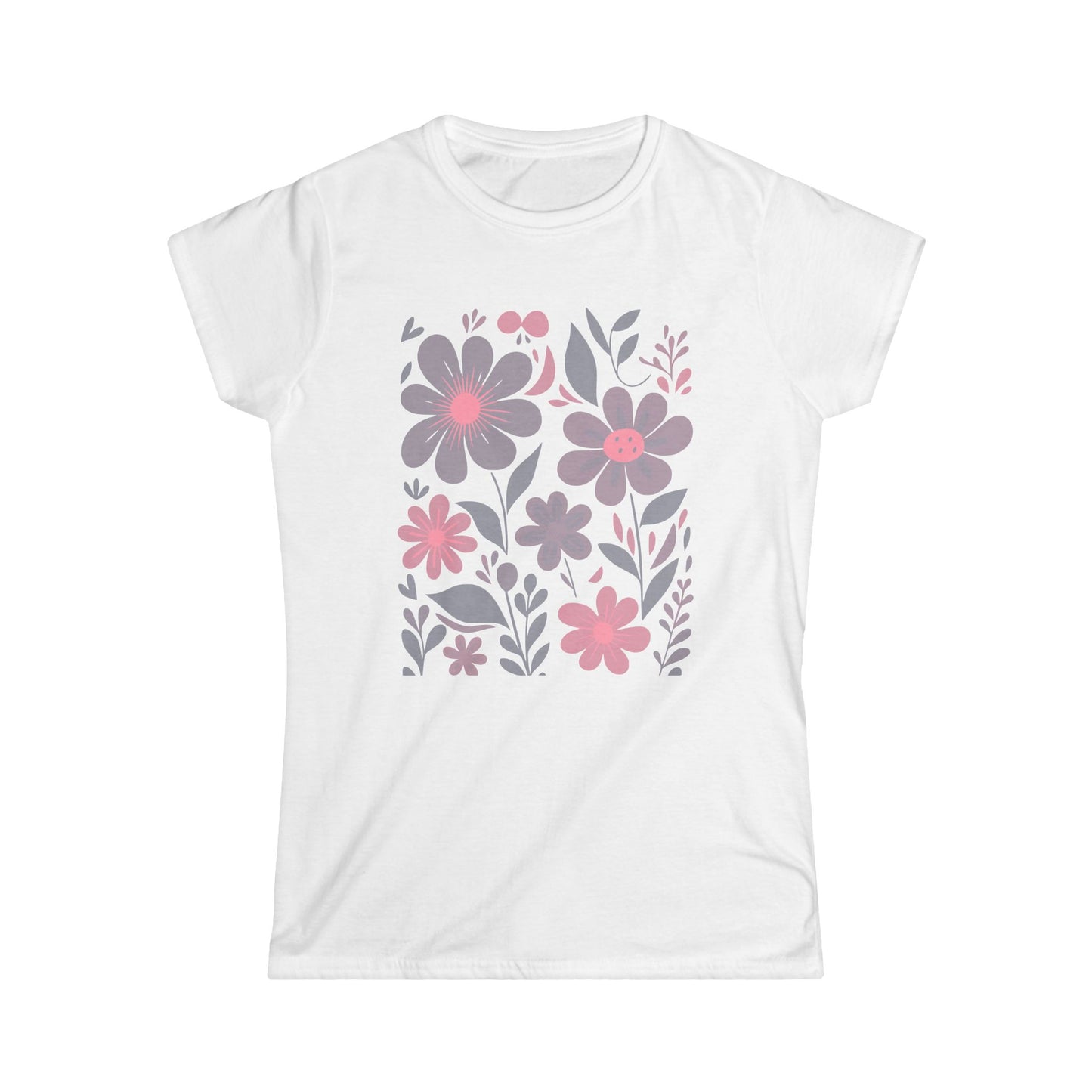 Floral Riot - Women's Softstyle Tee