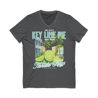 Aunt Sally's Key Lime Pie  - Short Sleeve V Neck
